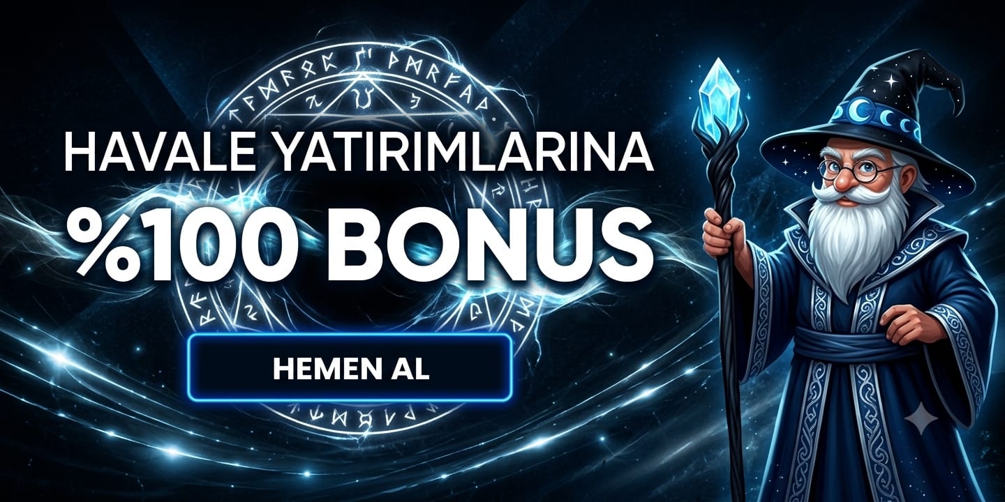 Havale Yatırımlarına %100 Bonus
